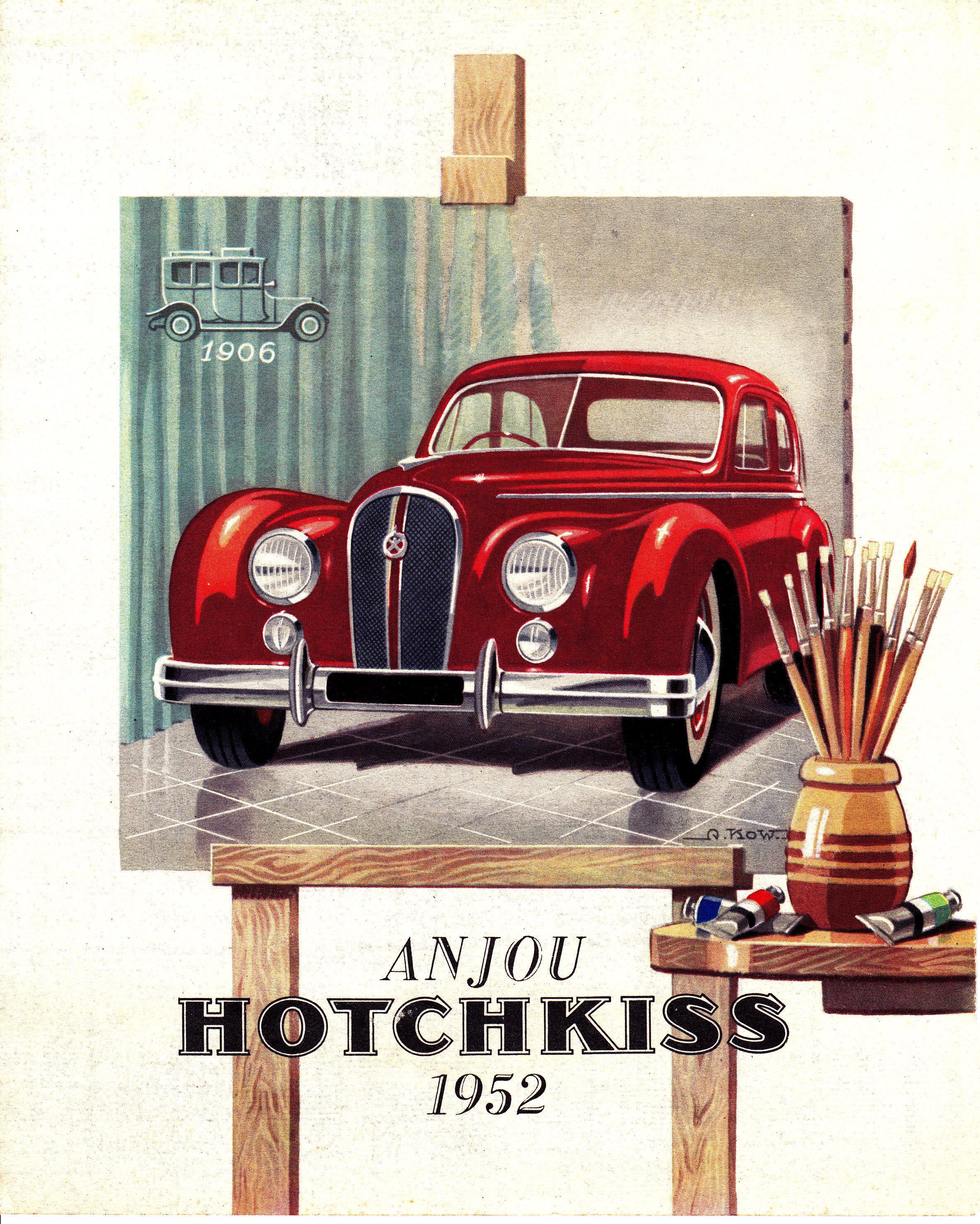 1952 Hotchkiss brochure